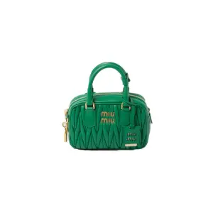 Arcadie Matelassé Nappa Leather Bag