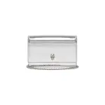 Women's Small Skull Bag in Silver