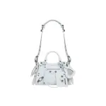 Women's Neo Cagole Xs Handbag Denim With Rhinestones In Light Blue
