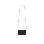 Kate Chain Wallet In Shiny Crocodile-Embossed Leather