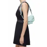 Mini Gate Dual Bag In Soft Calfskin And Jacquard
