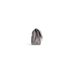 Women's Crush Small Chain Bag Quilted In Dark Grey