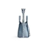 Women's Neo Cagole City Handbag Denim With Rhinestones In Blue
