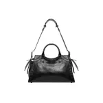 Women's Neo Cagole City Handbag With Rhinestones In Black