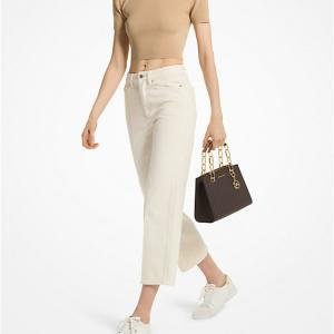Cynthia Small Signature Logo Satchel