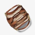 Lillie Large Pebbled Leather Shoulder Bag