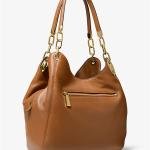 Lillie Large Pebbled Leather Shoulder Bag