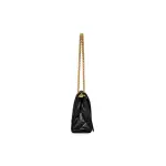 Women's Crush Small Chain Bag Quilted in Black