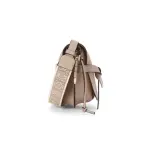 Small Gate Bag In Soft Calfskin And Jacquard