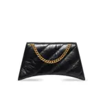 Women's Crush Xs Chain Bag Quilted In Black