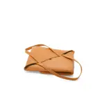 Puzzle Fold Tote In Shiny Calfskin