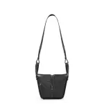 Compact Hammock Bag In Satin Calfskin