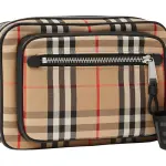 Burberry Vintage Check and Leather Crossbody Bag