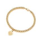 Heart Tag Bead Bracelet